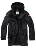 Brandit Parka "Bw Parka Flag" in Schwarz