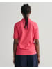 Gant T-Shirt in magenta pink