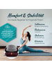 DoYourFitness Yoga-Kissen Ganesh gefüllt Dinkelspelz braun Halbmond Braun