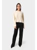 Soaked in Luxury Strickpullover SLSpina Baggy fit in Whitecap Gray