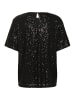 Kaffe Bluse kurzarm KAlila Regular fit in Black Deep CC