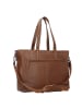 Plevier Rock Shopper Tasche Leder 41 cm Laptopfach cognac