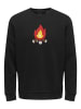 ONLY & SONS Sweatshirt in Black