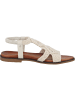 Palado Riemchensandalen Fathana in Cremeweiß