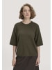 Hessnatur Strick Pullover Oversize in vintage oliv