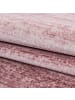 KADIMA DESIGN Teppich Kurzflor Uni-Design Polypropylen Wohnzimmer in Pink