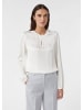 comma Bluse in 0120_weiß