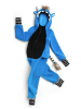 WeeDo Teddy Fleece Overall WILD THING Fleece Funwear in blue