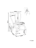 Beliani Kindersessel DESIMI in  - (W) 38 x (H) 60 x (L) 38 cm
