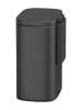Wenko Wand-Kosmetikeimer Sare Schwarz 5 L, Wand-Kosmetikeimer Mod. Sare Schwarz 5 L in Schwarz