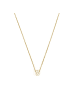 Luxenter necklace with 18-K yellow gold finish - Alphabet
