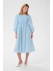 Kaffe Kleid KAmona Regular fit in White Blue Stripe