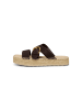 Marc O'Polo Plateau-Pantolette Model Clarissa in Burnt Coffee