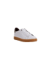 EA7 Beige Leder Low-Top-Sneaker