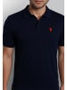 U.S. Polo Assn. Poloshirt in schwarz