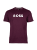 BOSS T-Shirt 1er Pack in Lila