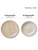 Ritzenhoff & Breker 8er Set Speiseset Omara beige in beige