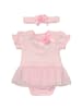 Rock a Bye Baby Boutique Babysets Schleife in rosa/pink