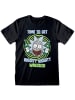 Rick and Morty T-Shirt "Riggity Wrecked T-Shirt" in Schwarz