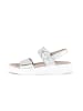 Gabor Comfort Plateau Sandalen in silber