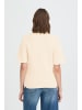 ICHI Kurzarm-Bluse IHDEMUE Loose fit in Birch