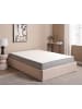 Beliani Matratze FLUFFY in Weiß/Grau - (W) 140 x (H) 20 x (L) 200 cm