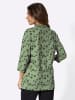Sieh an! Longshirt in eucalyptus-khaki-bedruckt