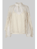 SECOND FEMALE SYBELL LACE BLOUSE in Soft Beige