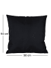 JACK Outdoor Dekokissen 50x50cm inkl. XXL Füllung in Schwarz