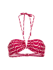 LSCN BY LASCANA Bandeau-Bikini-Top in pink waves