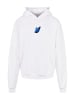 Mister Tee Kapuzenpullover in white