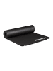relaxdays 4 x Yogamatte in Schwarz - (B)60 x (H)1 x (T)180 cm