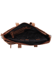 Plevier Shopper Tasche Leder 41 cm Laptopfach in dunkelbraun