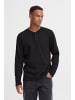 BLEND Langarmshirt BHIBRAT in Schwarz