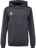 Hummel Hummel Kapuzenpullover Hmlauthentic Multisport Kinder Atmungsaktiv Schnelltrocknend in ASPHALT