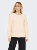 JDY Strickpullover in Sandshell