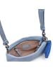 FREDs BRUDER Color Kiss Schultertasche Leder 32 cm aqua blue