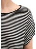 Marc O'Polo Gestreiftes T-Shirt regular in Schwarz