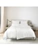 Schöner Wohnen Kollektion Satin Bettwäsche PLAIN in Weiss