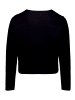 Betty Barclay Shirtjacke mit Rundhalsausschnitt in Schwarz