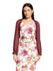 Vera Mont Bolero-Jacke mit gekräuseltem Ausschnitt in Deep Dahlia