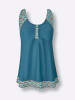WITT WEIDEN Tankini-Top in türkis-violett-bedruckt