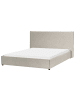 Beliani 10-tlg Wasserbett LAVAUR in Beige
