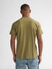 Petrol Industries Bedrucktes Jersey T-Shirt Huracán in Grün