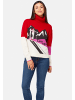 Krimson Klover Pullover Les Alpes Turtleneck in racing red