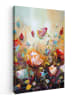 MuchoWow Leinwand Bilder Blumenmeer