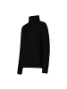 cmp Rollkragenpullover in nero