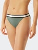 Schiesser Bikini-Hose Aqua Californian Dream in khaki