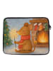 Mr. & Mrs. Panda Notebook Tasche Maus Weihnachten Design ohne Sp... in Weiß