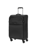 D&N Travel Line 9104 - 4-Rollen-Trolley M 67 cm erw. in schwarz